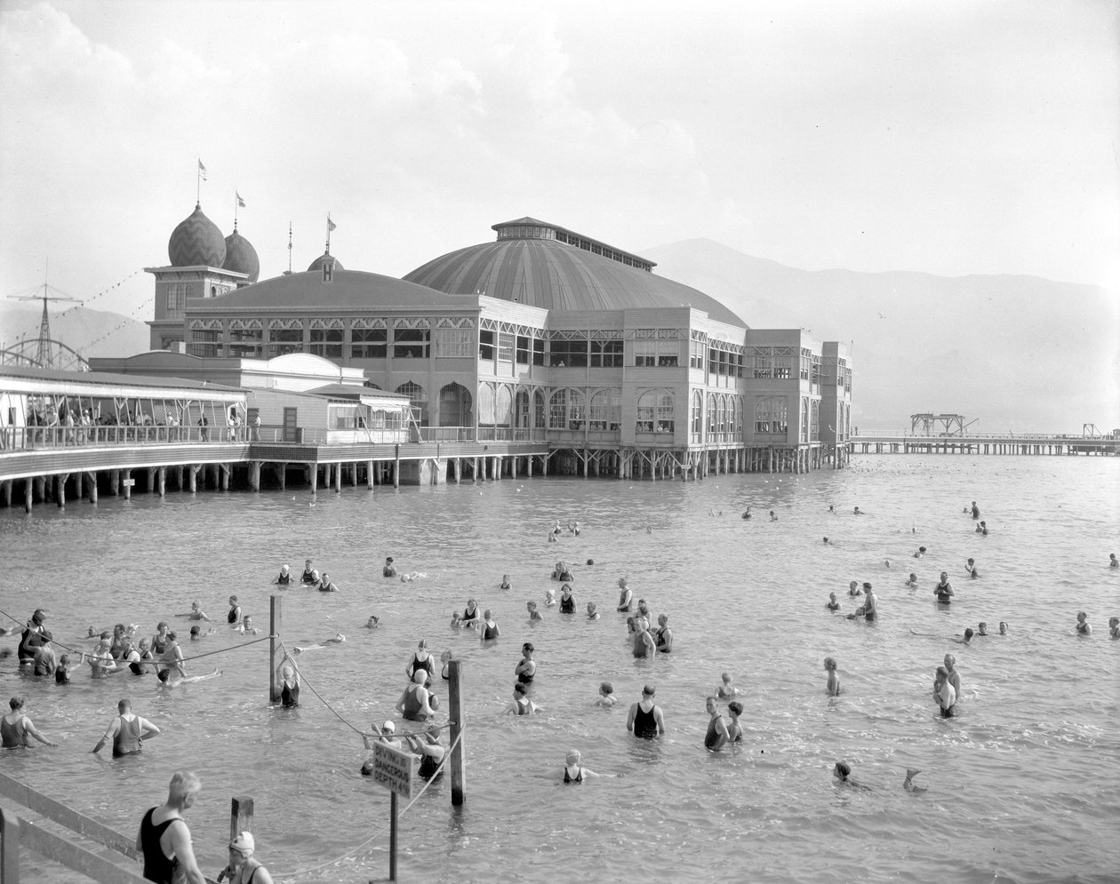 Saltair - Pavillon, ca. 1925-30 von George Lytle Beam