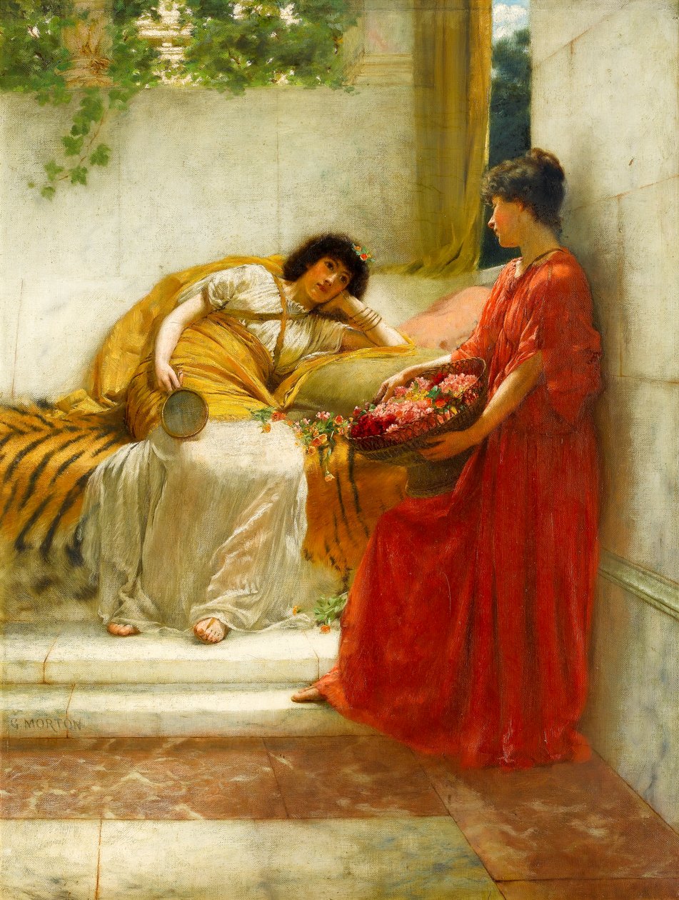 Müßige Momente im antiken Rom von George Morton