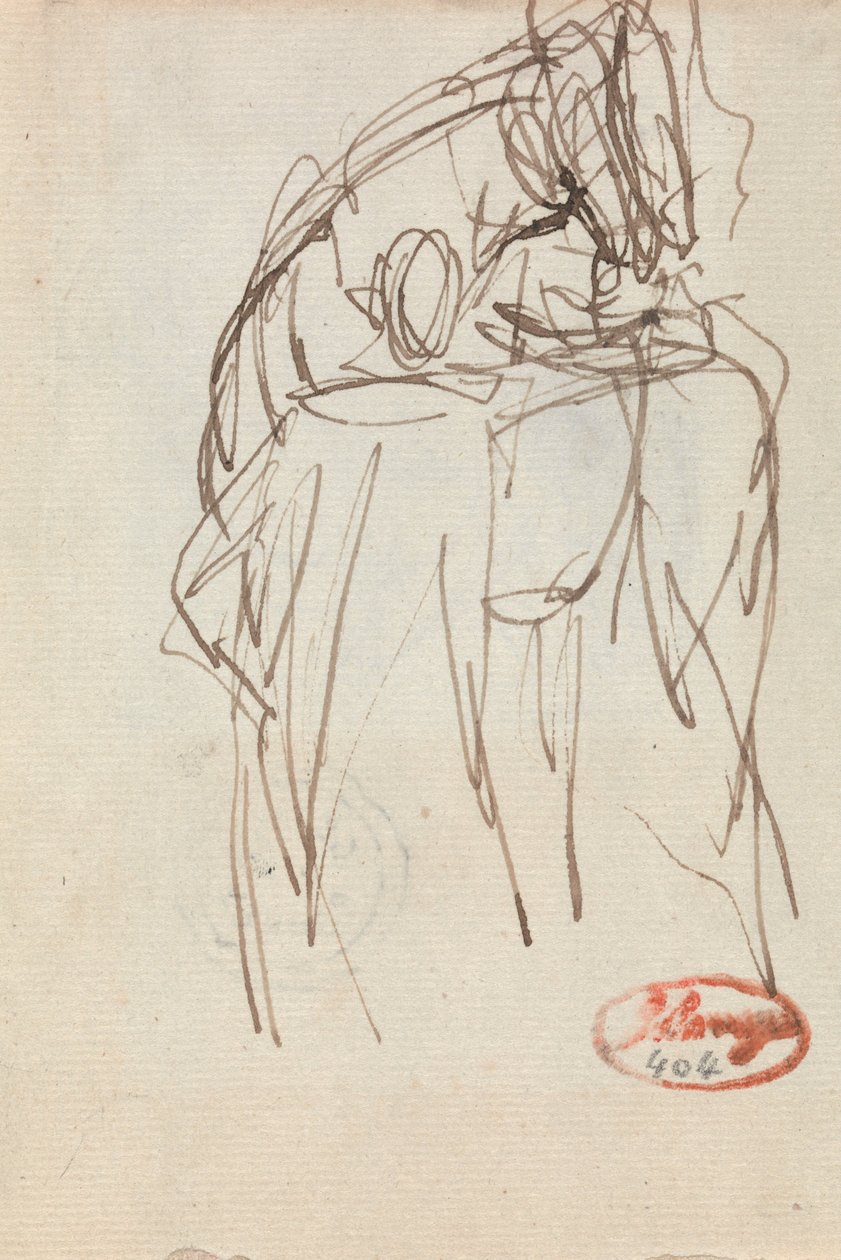 Ein Mann mit einem Pferd, möglicherweise Ward Thomas von George Romney