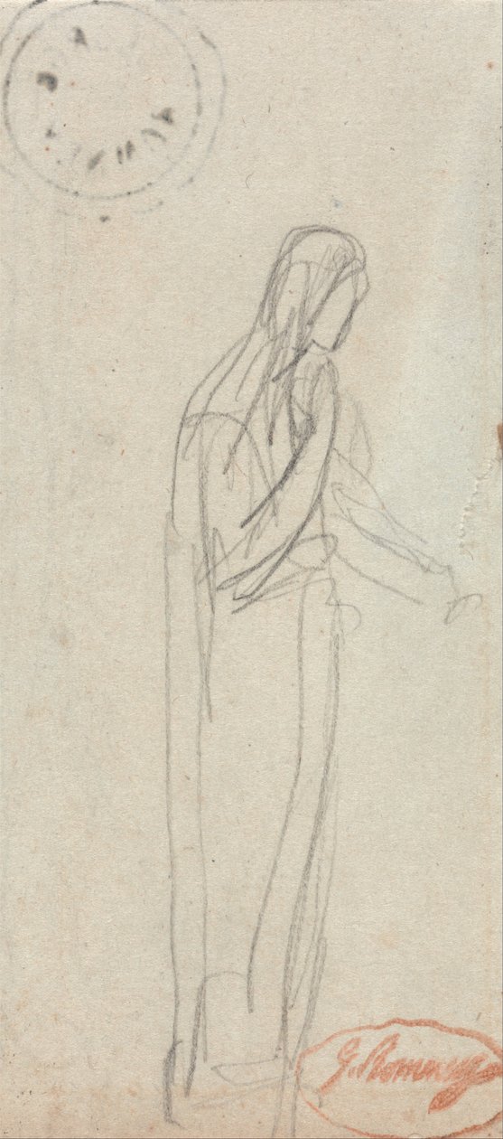 Stehende weibliche Figur von George Romney