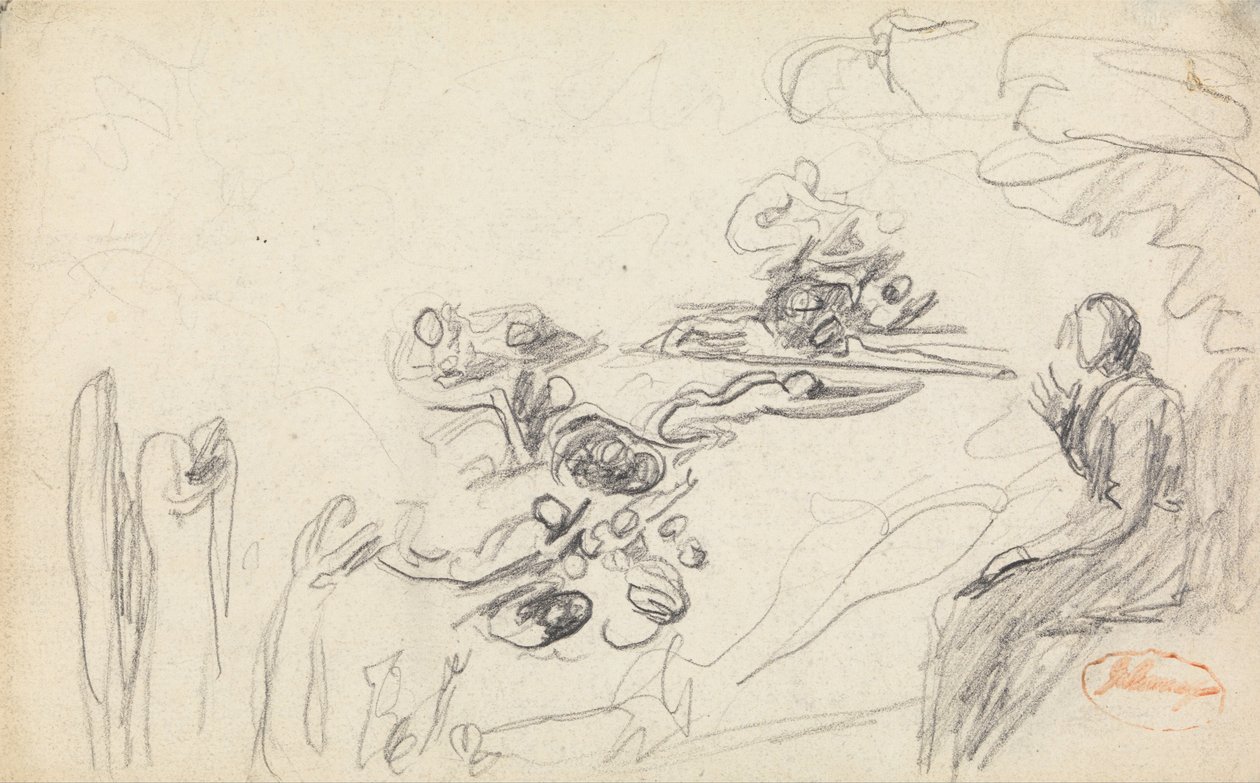 Figurenkompositionsstudie 31 von George Romney