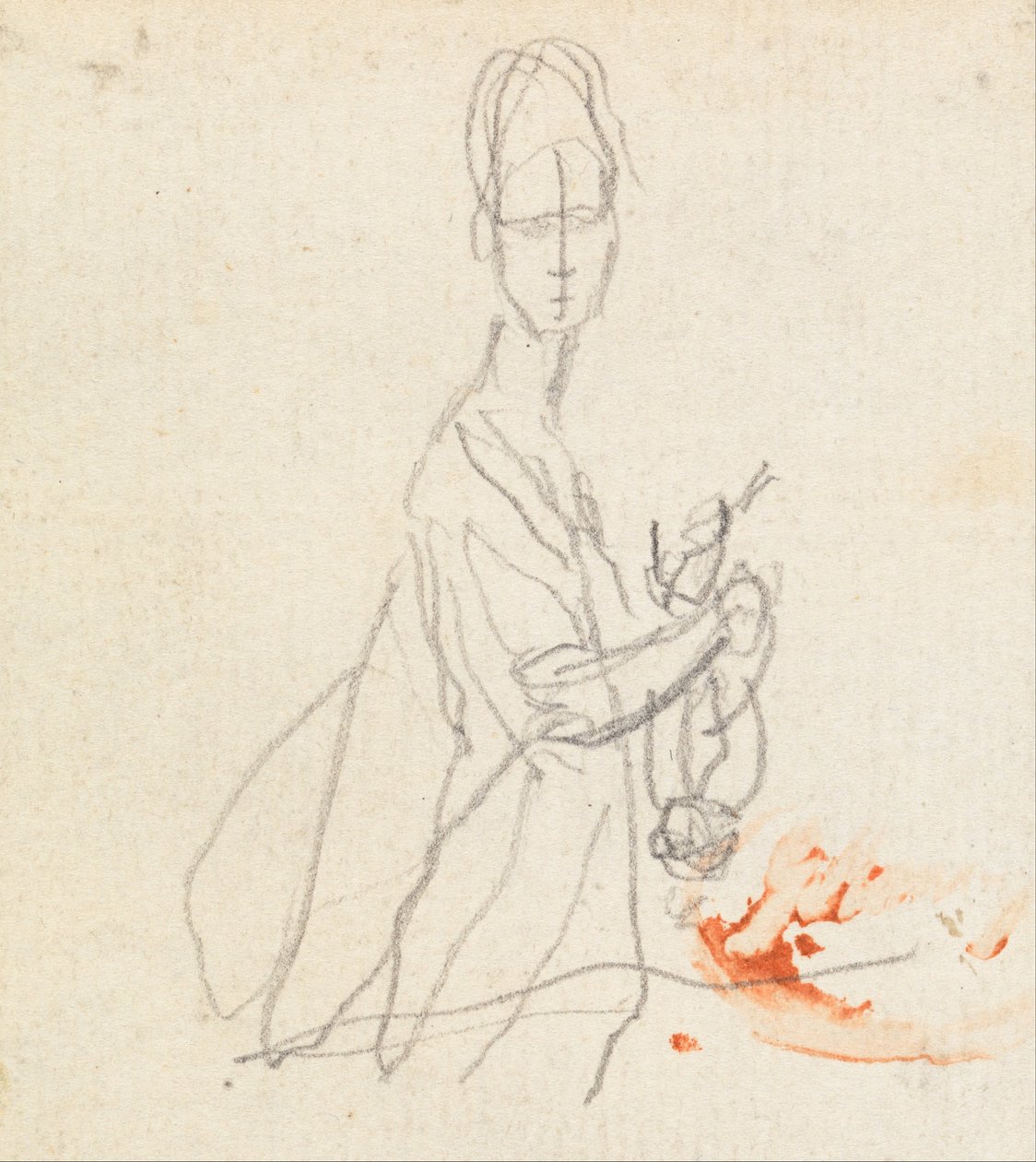 Figurenstudie 5 von George Romney
