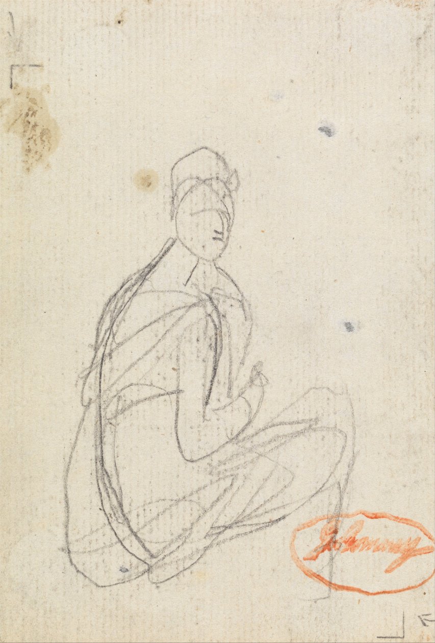 Figurenstudie einer Frau von George Romney