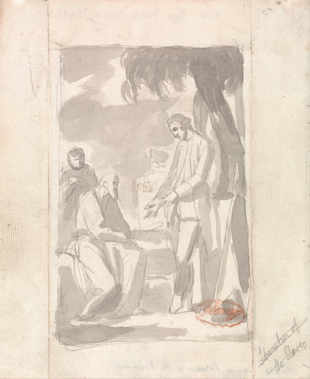 Major Pierson und der Brahmane von George Romney