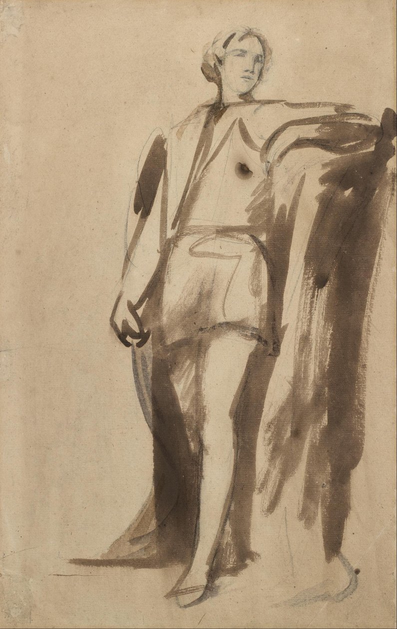 Porträt von Hamlet von George Romney