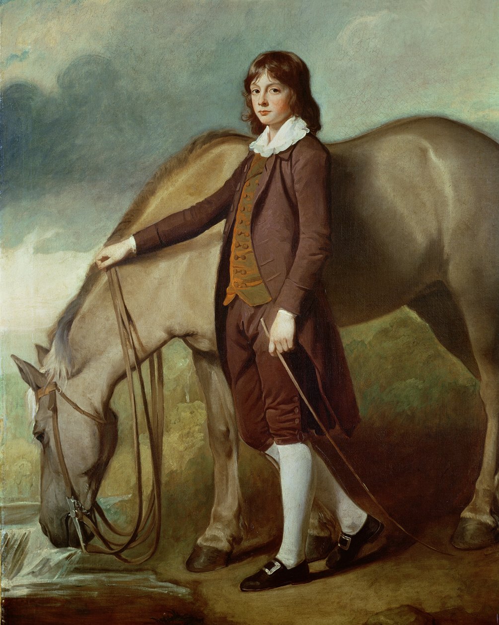 Porträt von John Walter Tempest von George Romney