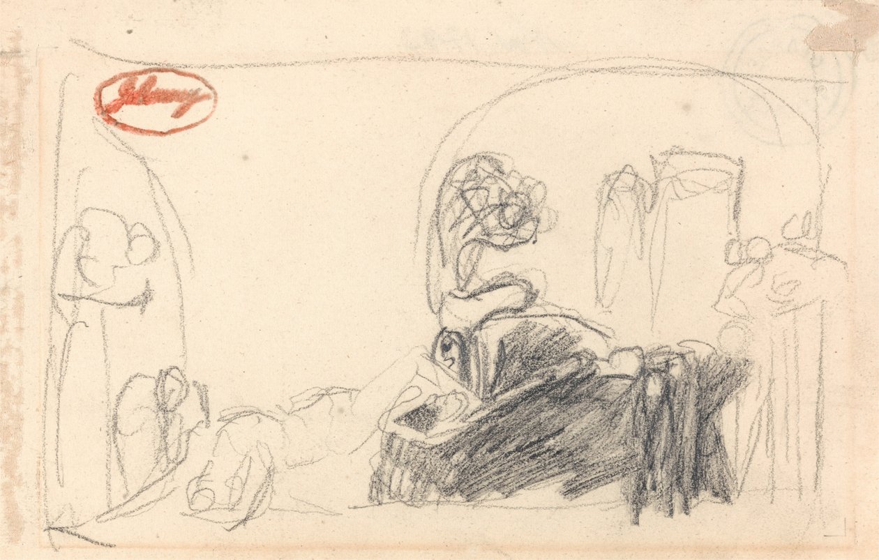 Gefängnisszene von George Romney