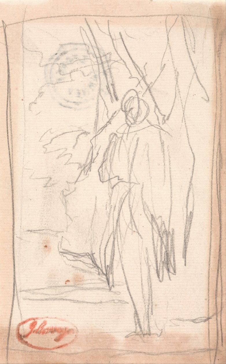Stehende Figur von George Romney