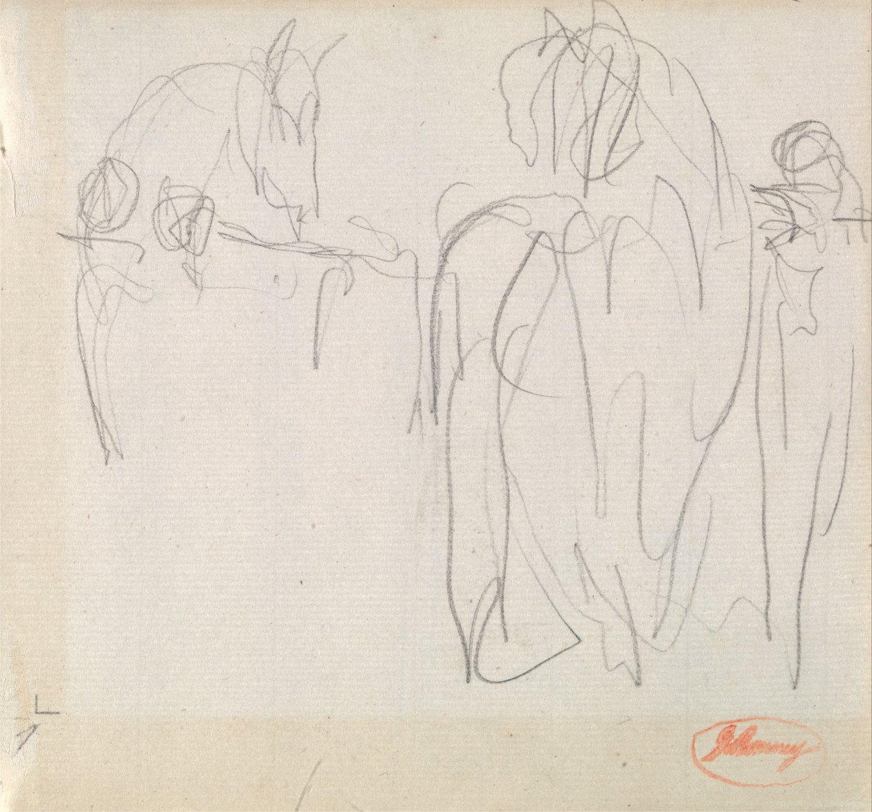 Studien von Pferden von George Romney