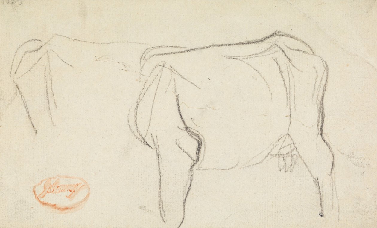 Studie einer Kuh von George Romney