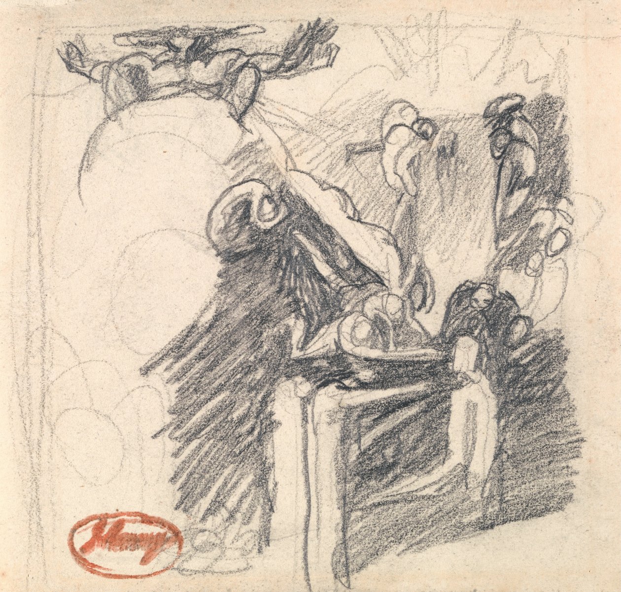 Die Versuchung Christi von George Romney