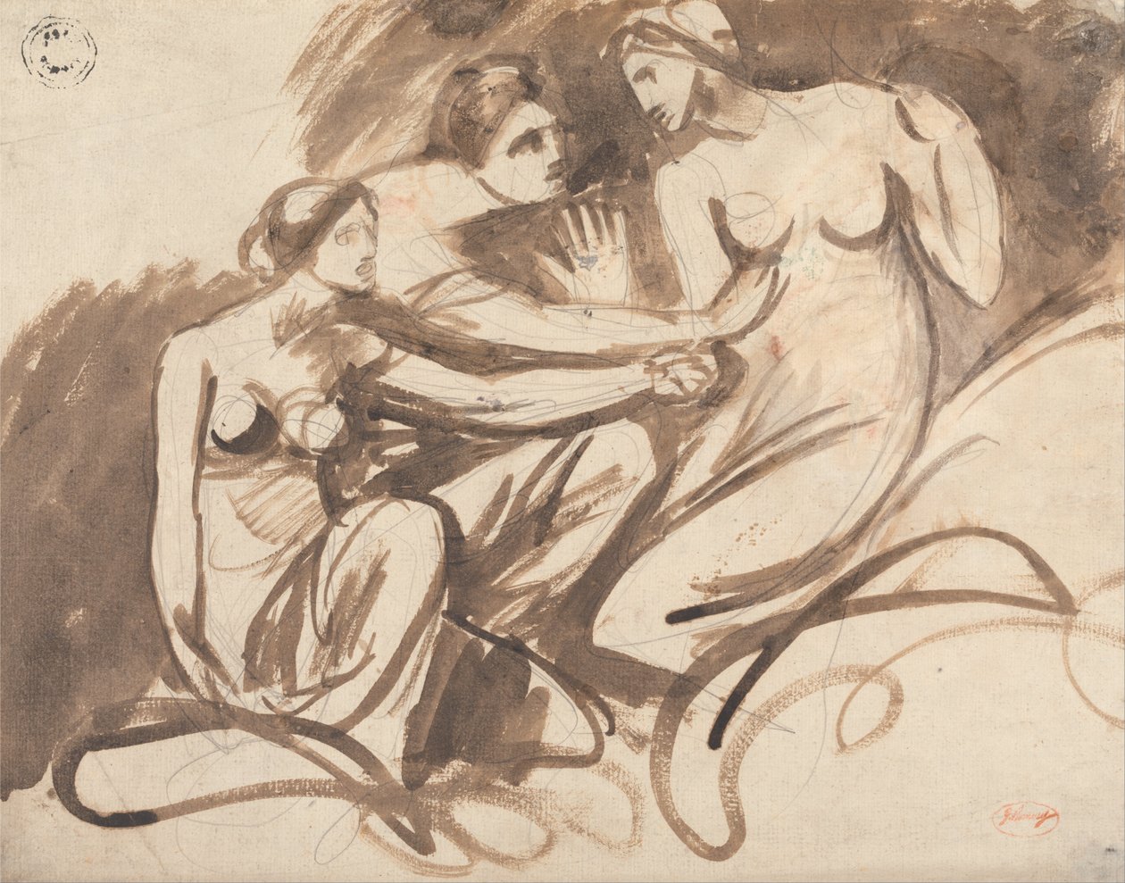 Drei junge Hexen von George Romney