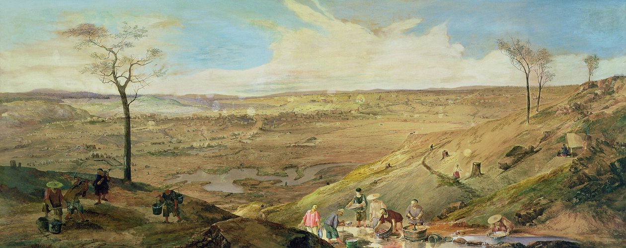 Ballarat, 1858 von George Rowe