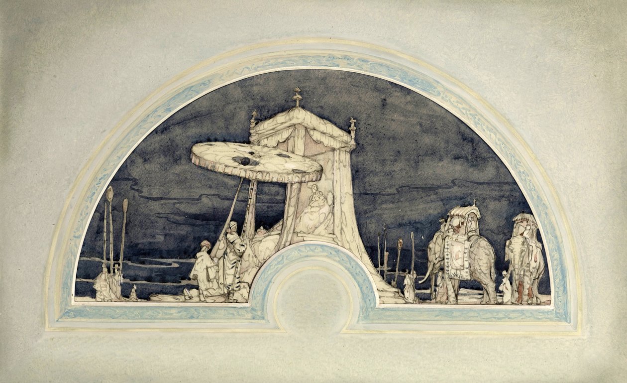 La Princesse Bondour, ca. 1910 von George Sheringham