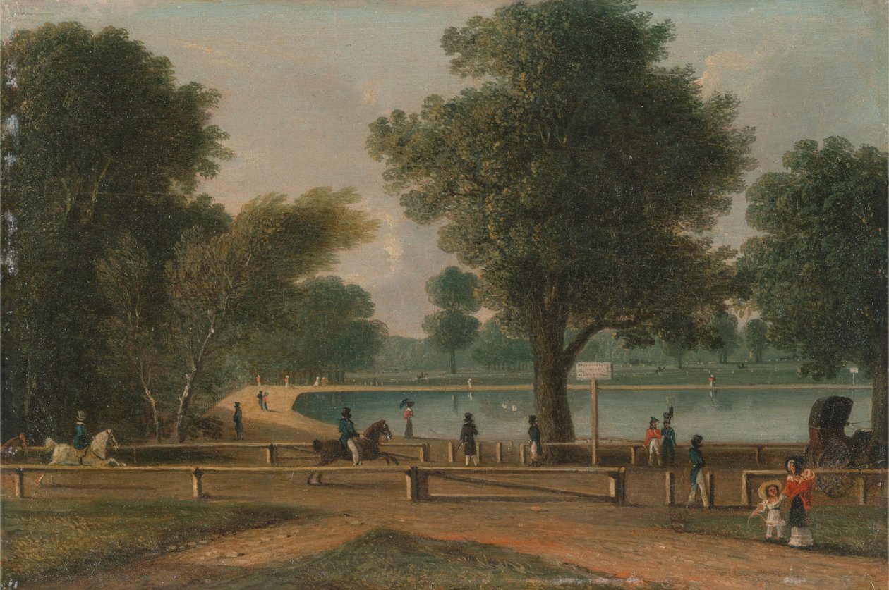 Der Serpentine, Hyde Park von George Shepherd