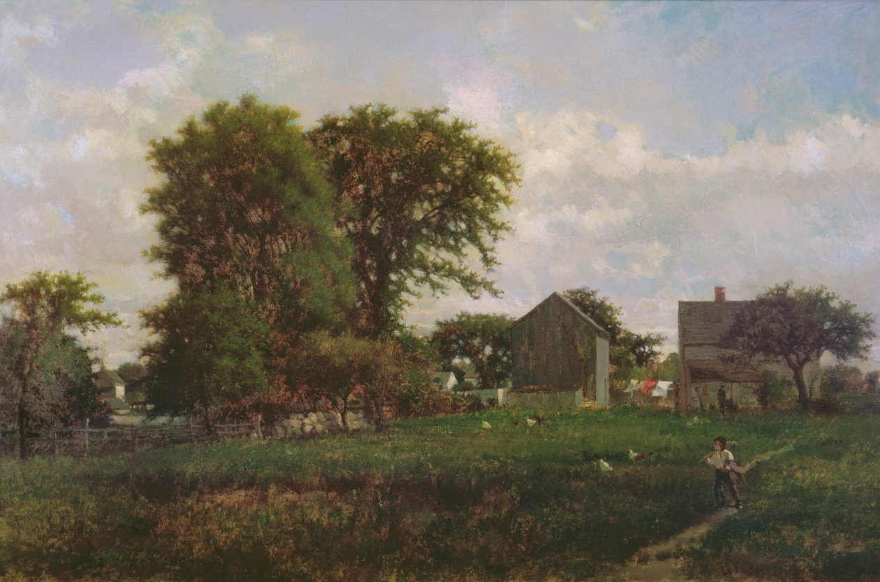 Massachusetts Landschaft, 1865 von George Inness