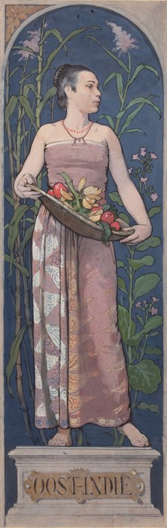 Allegorie auf die Ostindien von George Sturm