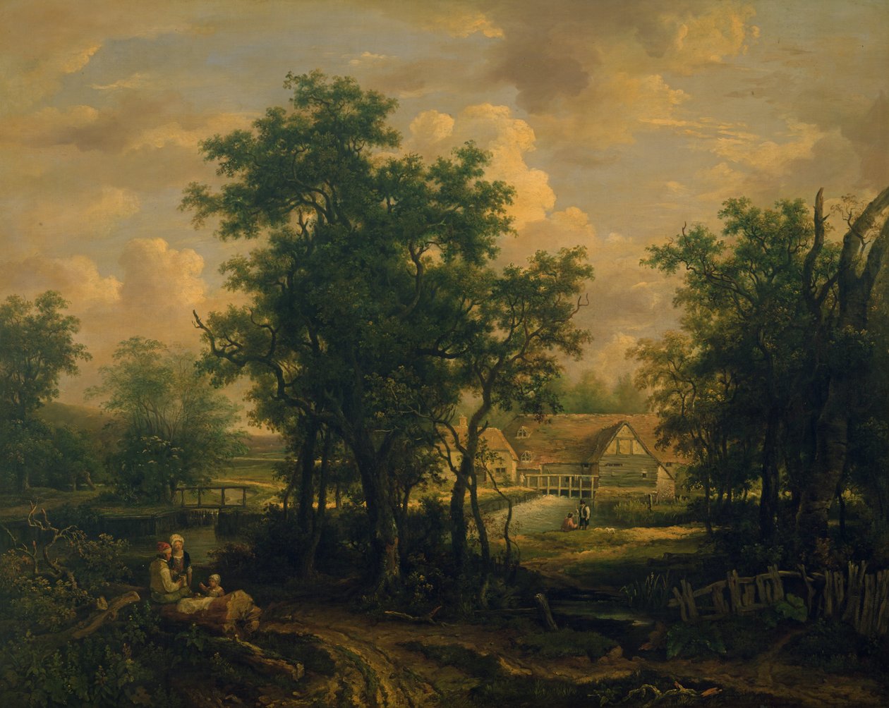 Ansicht in Suffolk von George Vincent