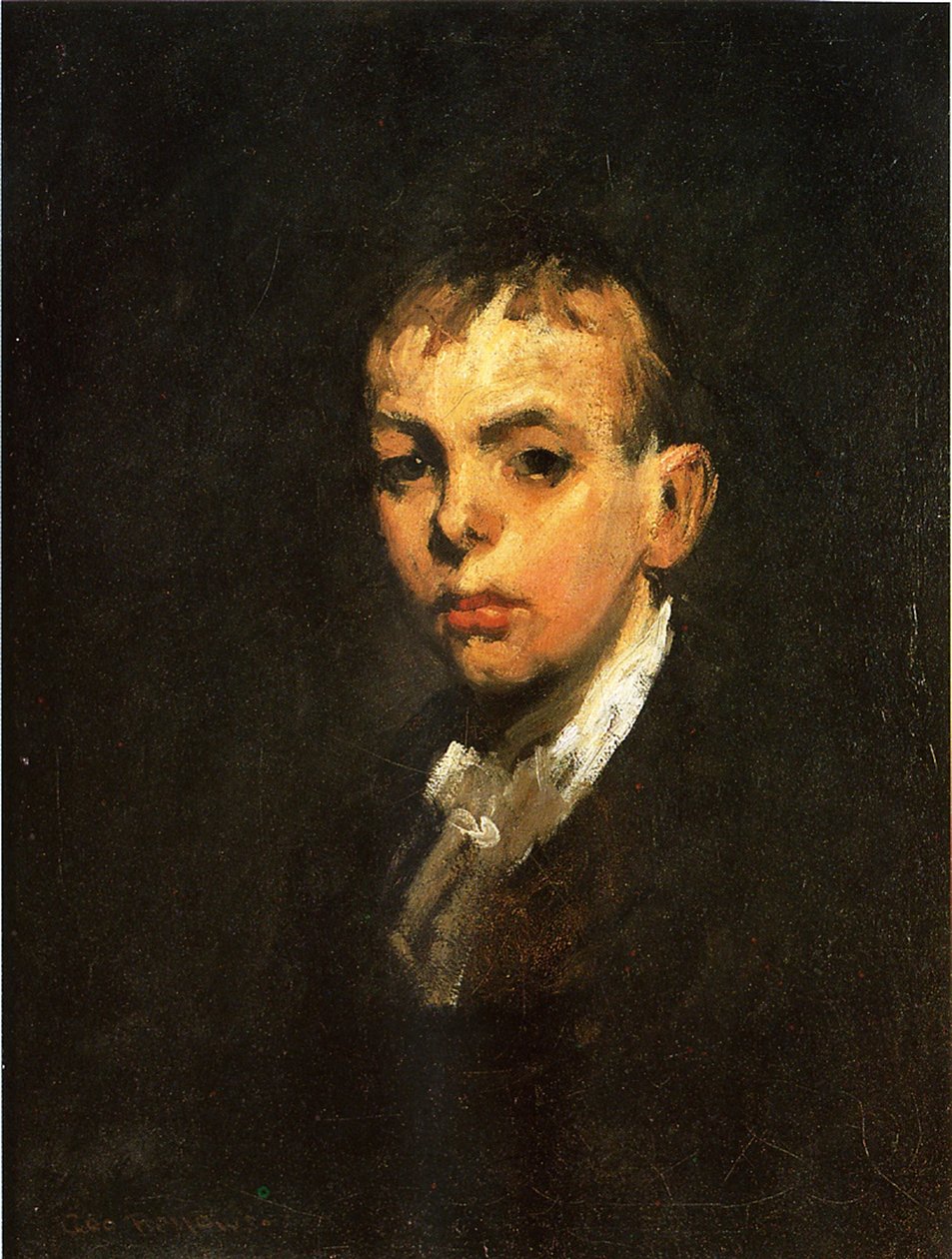 Porträt eines Jungen, ca. 1905 von George Wesley Bellows