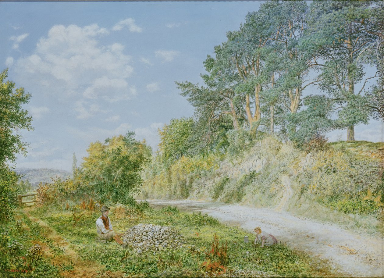 Der Steineklopfer, 1868 von George William Mote