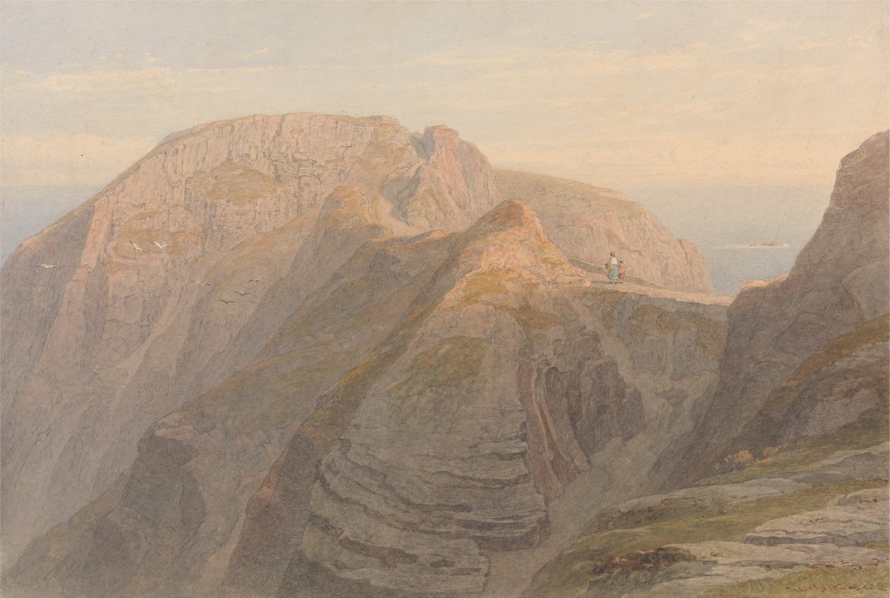 Die Coupée, Insel Sark von George Arthur Fripp