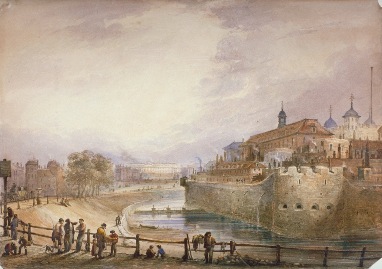 Tower of London, ca. 1840 von George B Campion