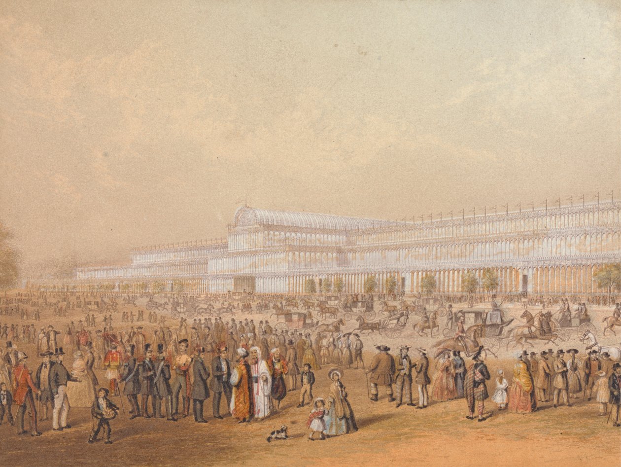 Kristallpalast, Hyde Park von George Baxter