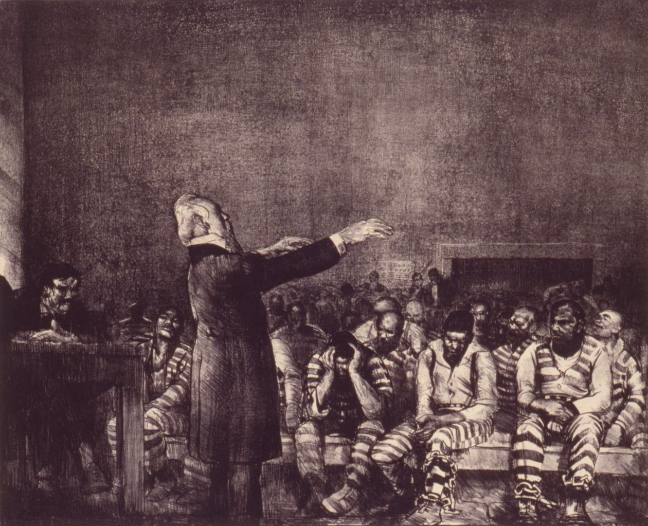 Segnung in Georgia von George Bellows