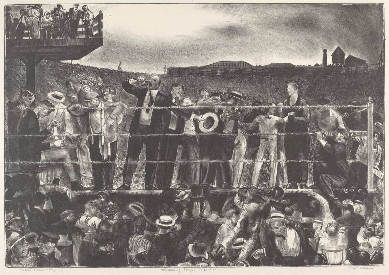 Einführung von Georges Carpentier von George Bellows