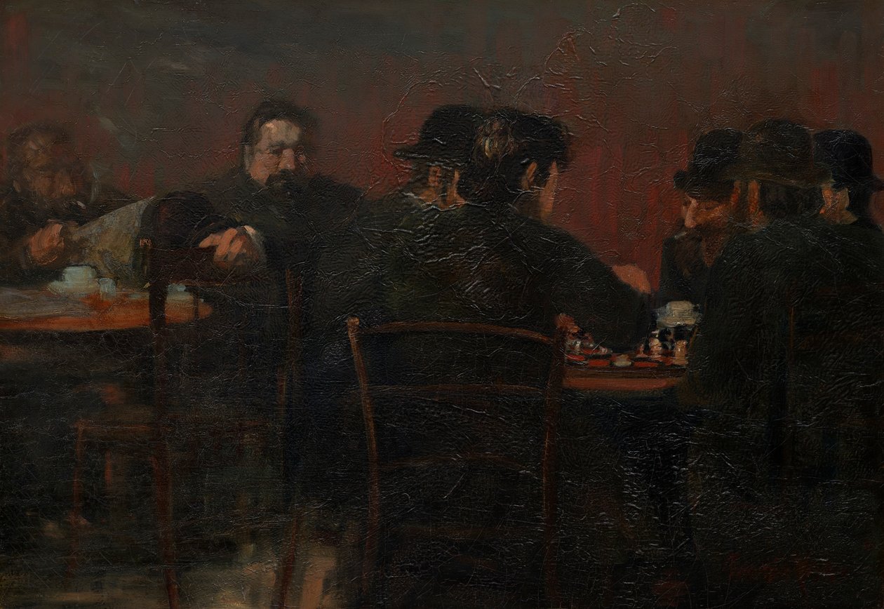 Schachspieler von George Benjamin Luks