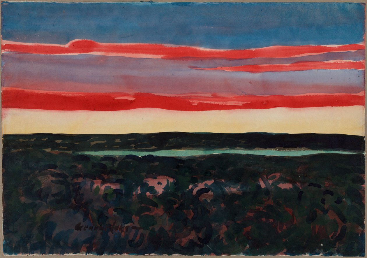 Abendlicher Glanz von George Benjamin Luks