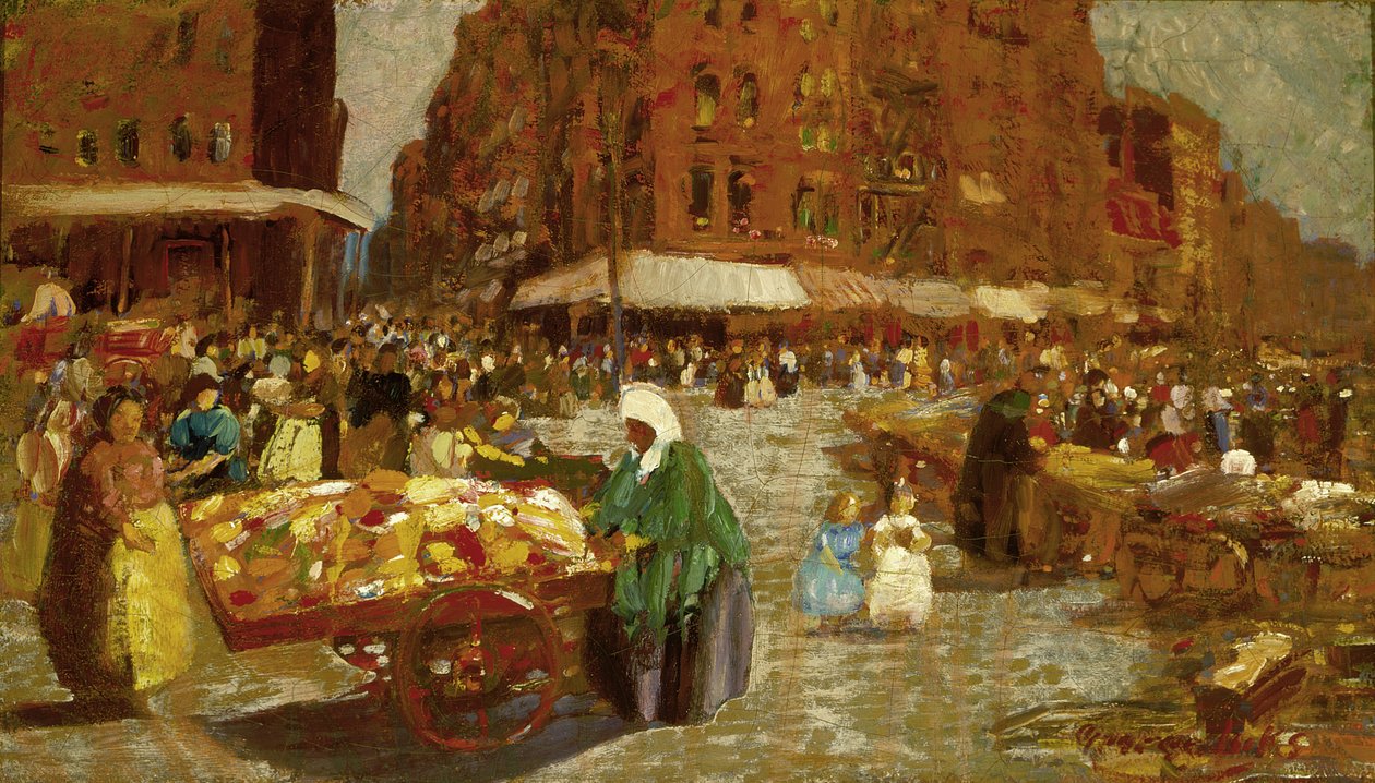 Houston Street von George Benjamin Luks