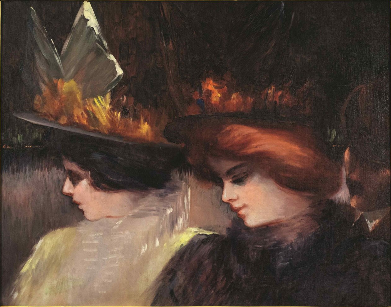 Straßenszene von George Benjamin Luks