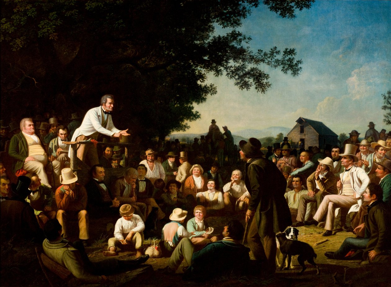 Stumpfrede von George Caleb Bingham