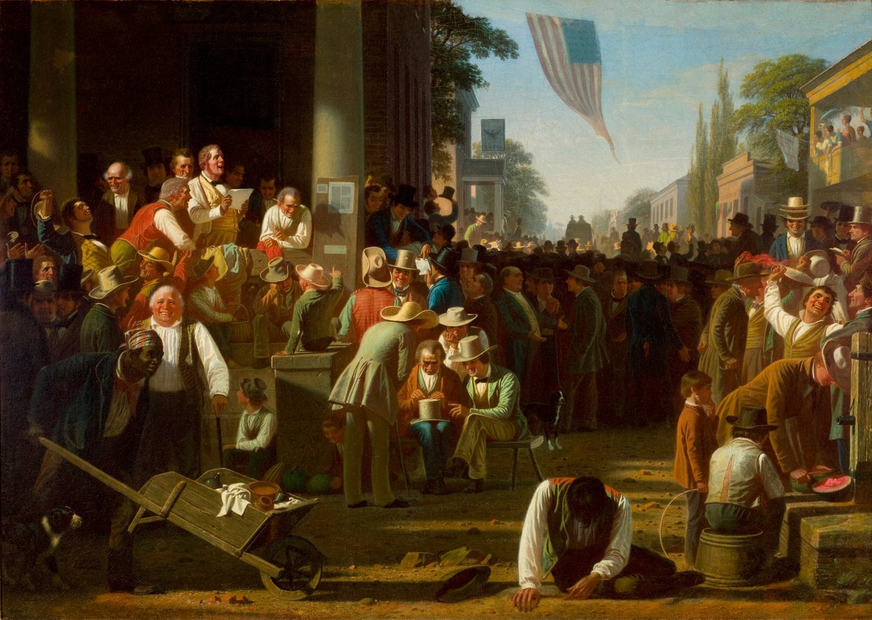 Das Urteil des Volkes von George Caleb Bingham