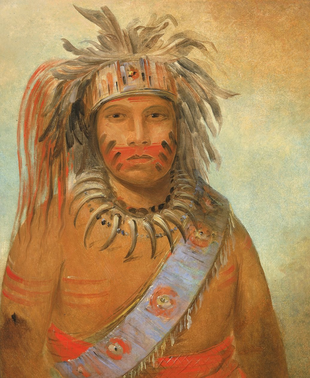 Au-nim-muck-kwa-um, Sturmvogel von George Catlin