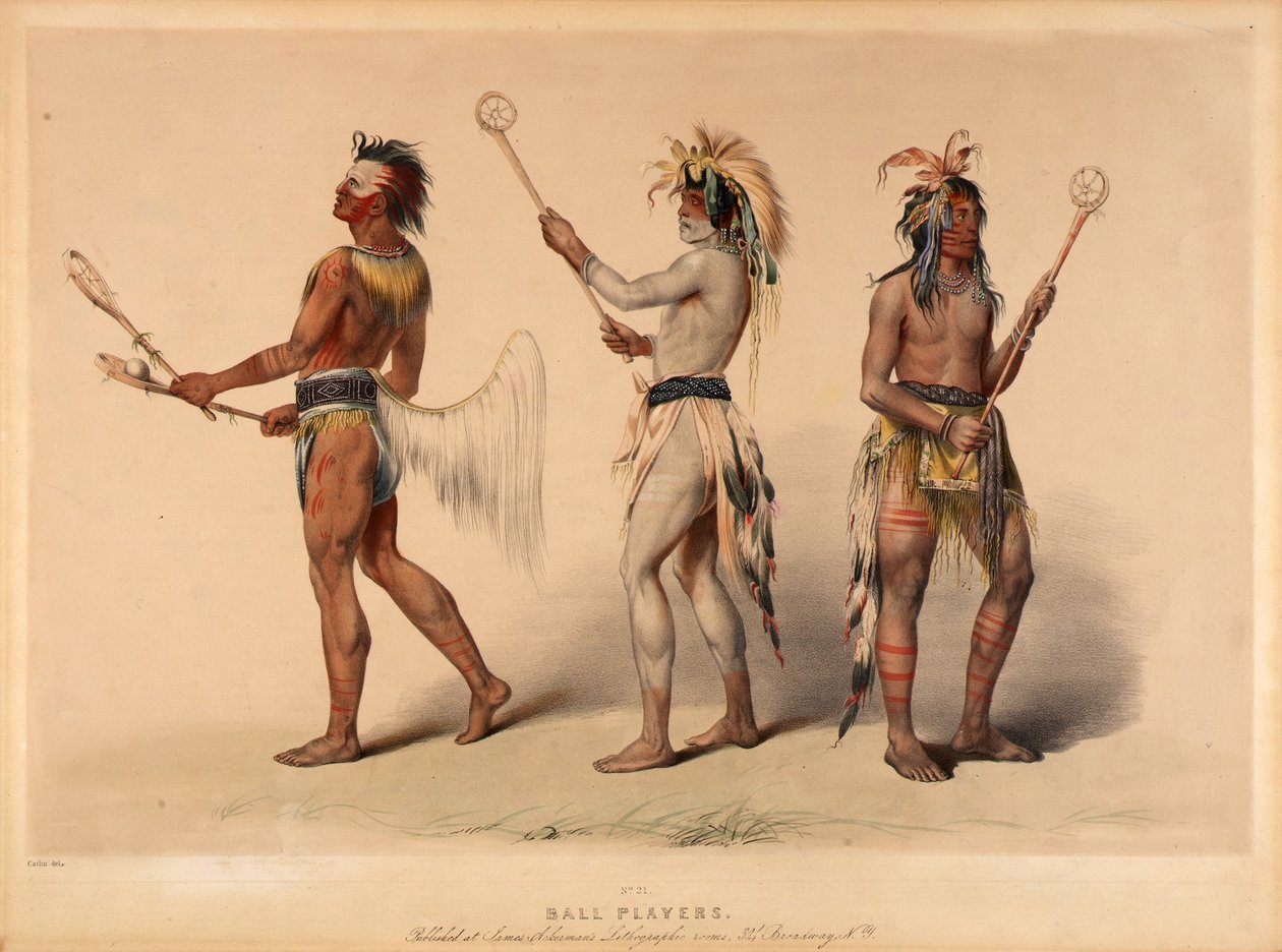Ballspieler von George Catlin