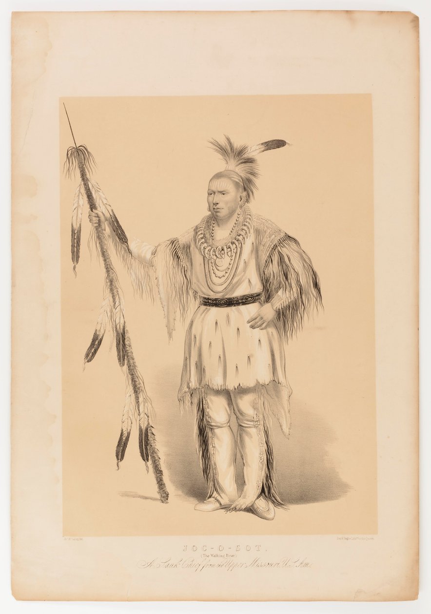 Joc-o-sot, der Gehende Bär von George Catlin