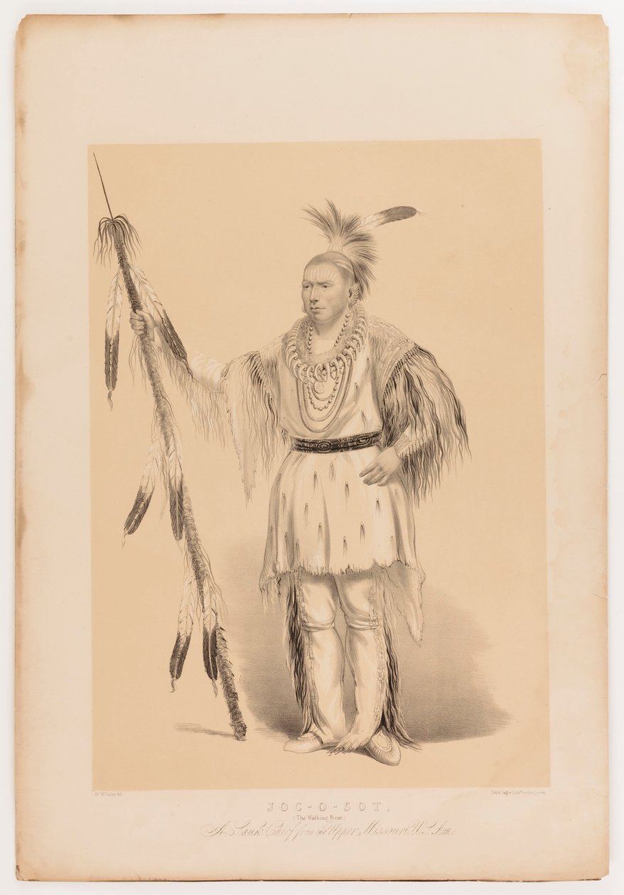 Joc-o-sot, der Gehende Bär von George Catlin