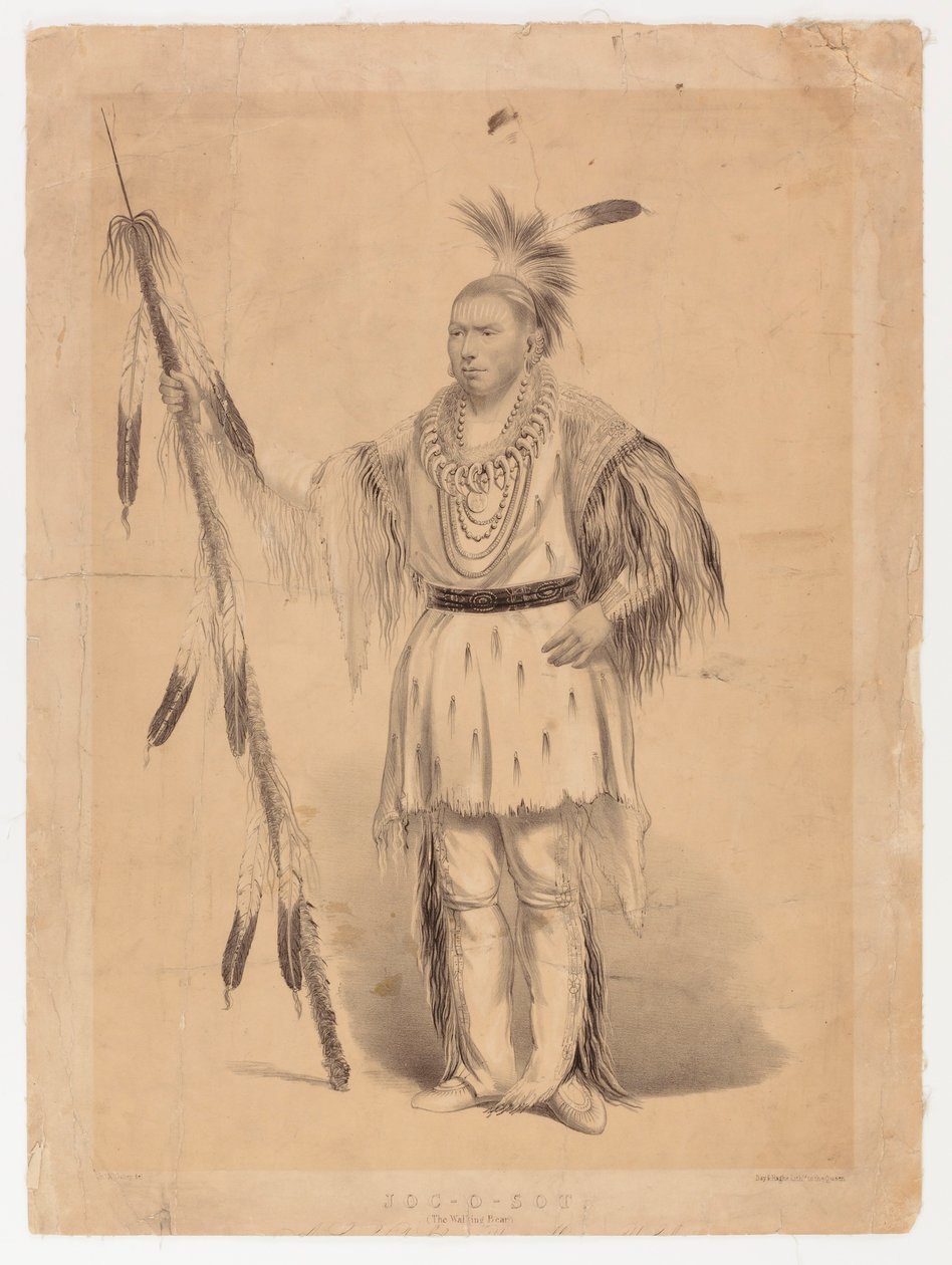 Joc-o-sot, der Gehende Bär von George Catlin