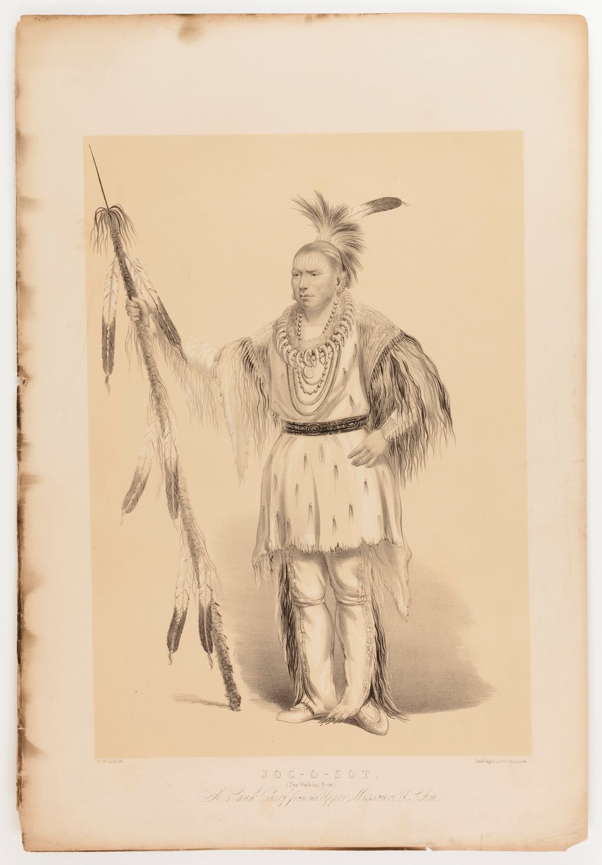Joc-o-sot, der Gehende Bär von George Catlin