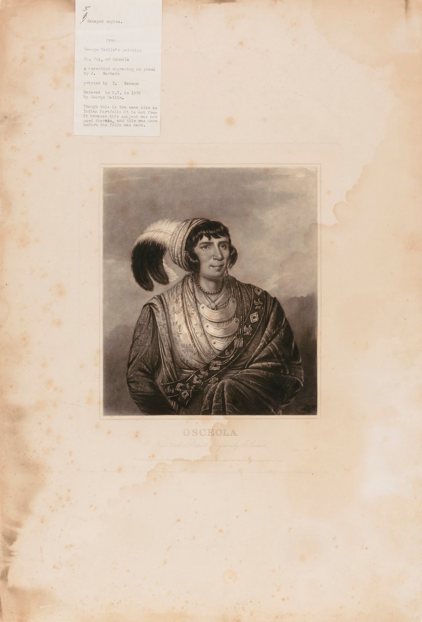 Osceola von George Catlin
