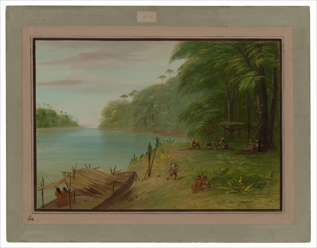 Küste des Essequibo von George Catlin