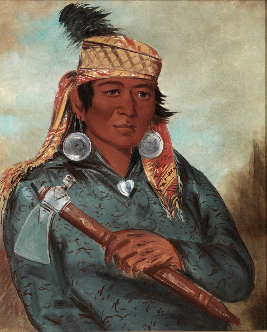 Wáh-pe-say, Der Weiße von George Catlin