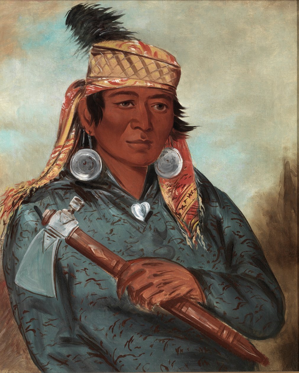 Wáh-pe-say, Der Weiße von George Catlin