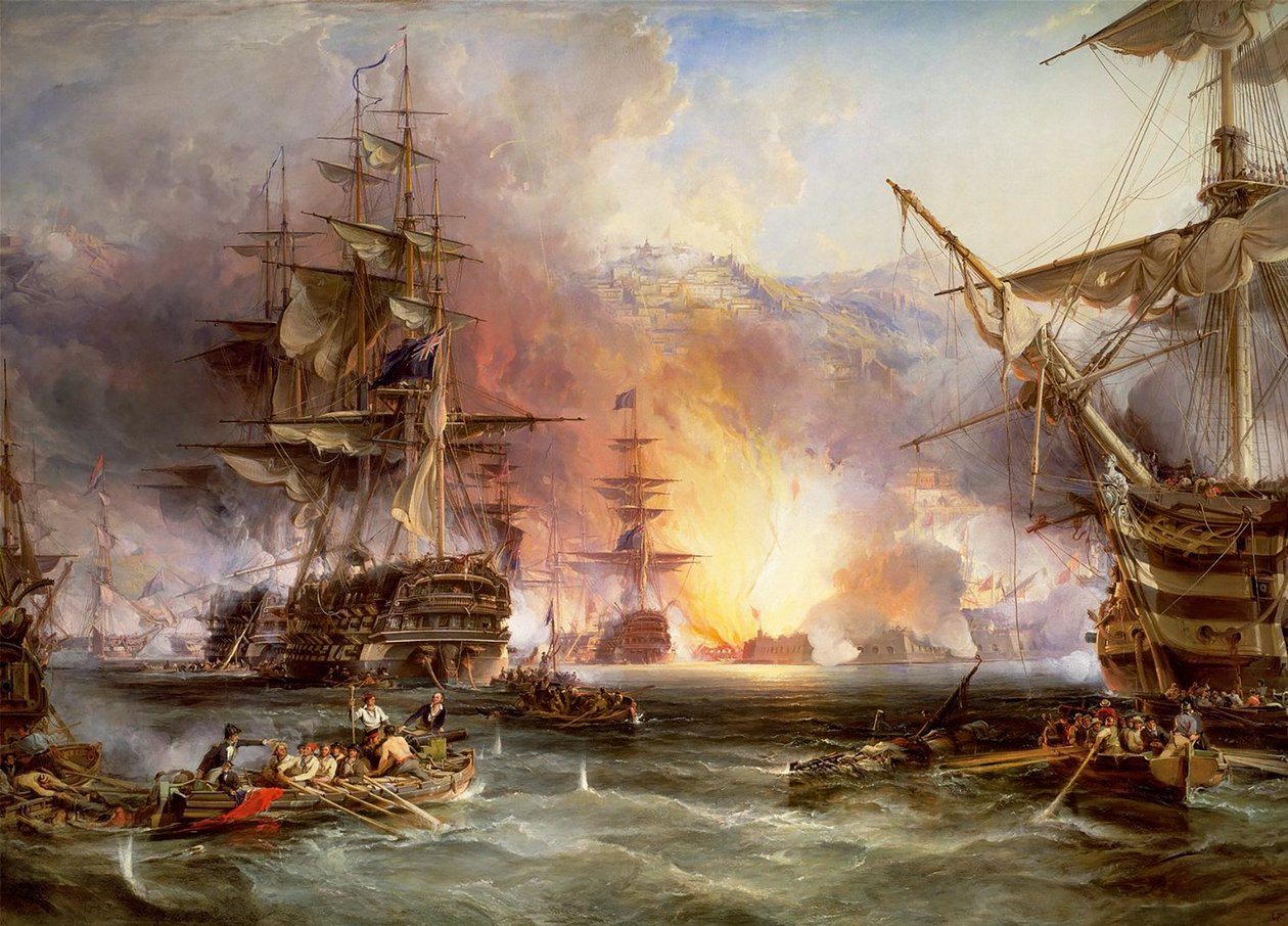 Bombardierung von Algier von George Chambers