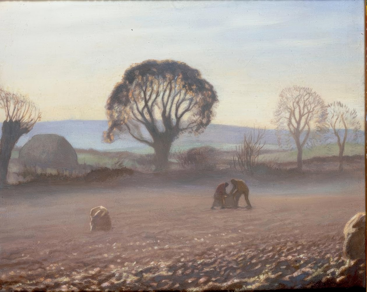 Herbstmorgen – Kartoffelernte von George Clausen