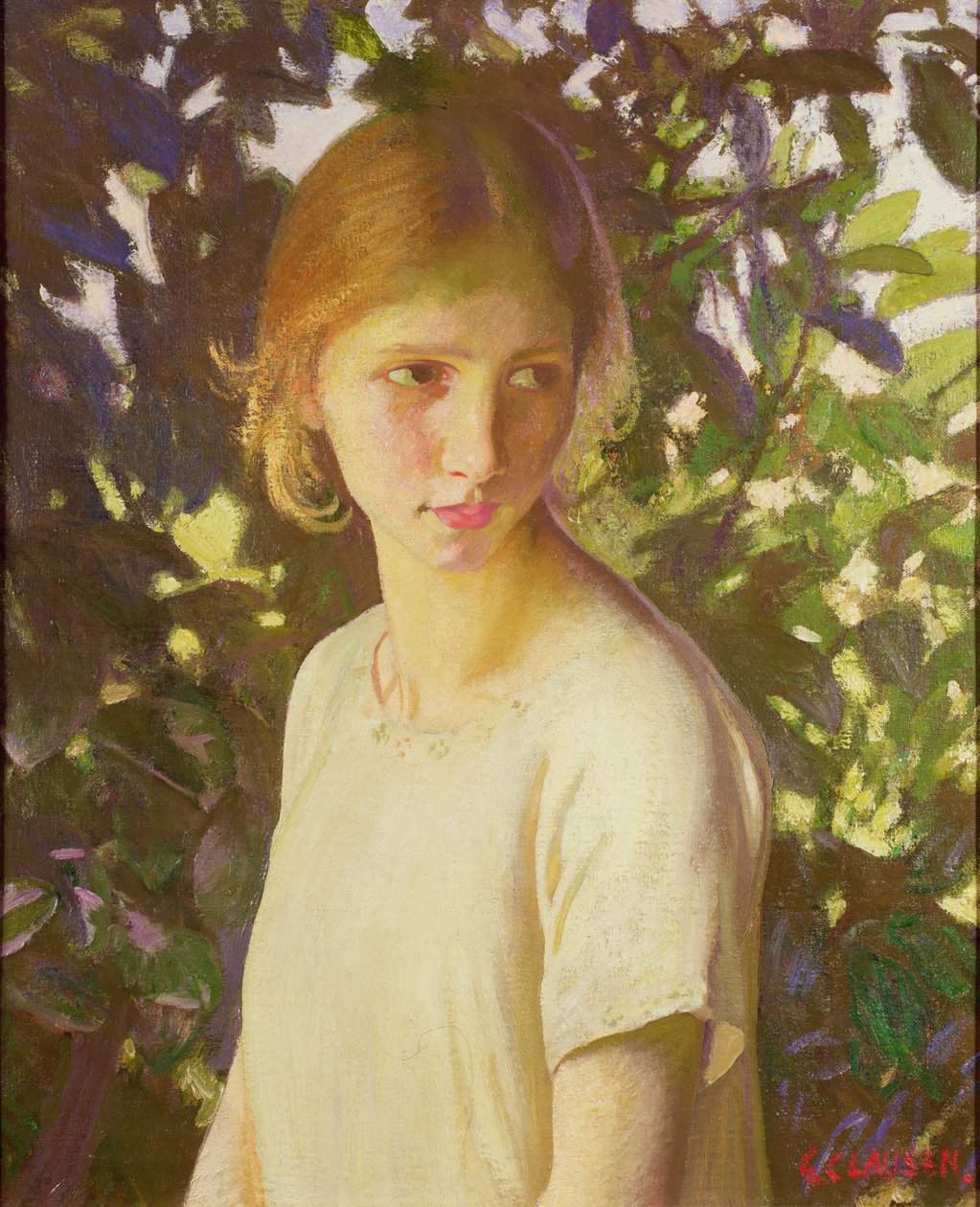 Kleine Kitty von George Clausen