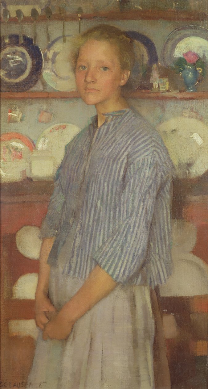 Normannischer Bauer von George Clausen