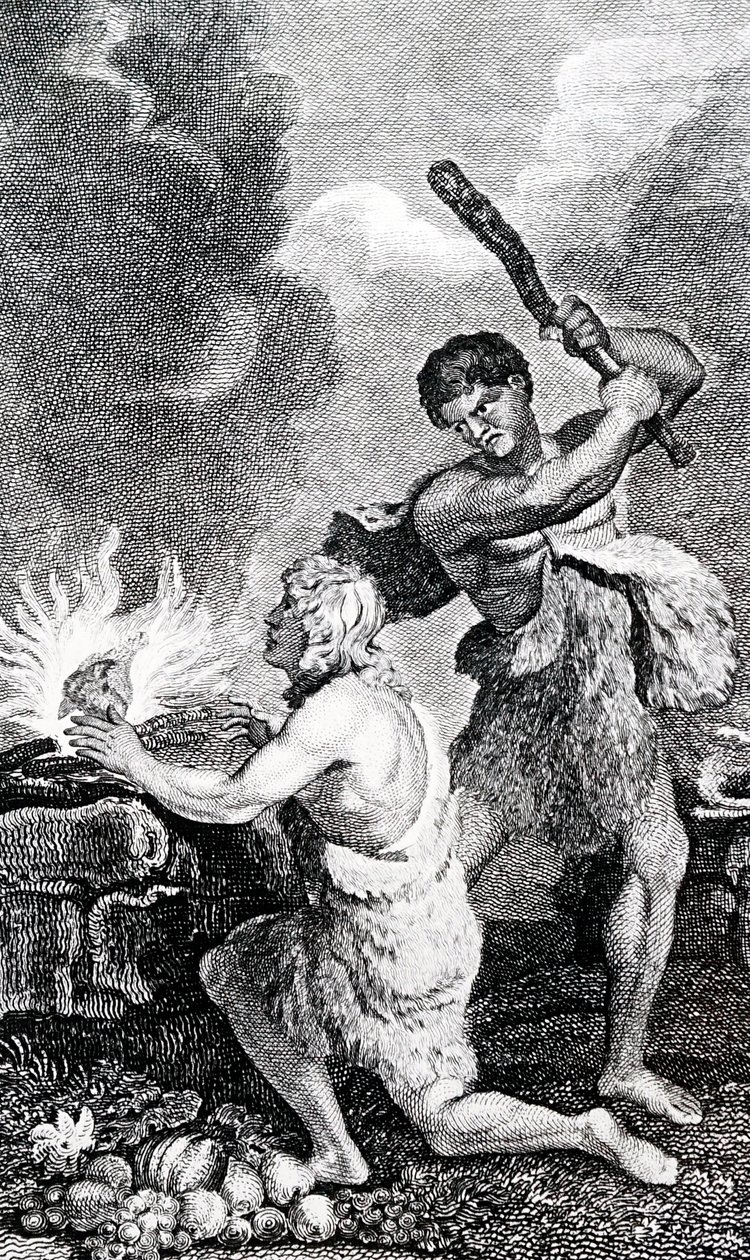 Eine Auspeitschung auf einem britischen Kriegsschiff von George Cruikshank